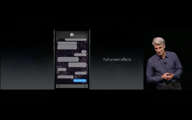 Apple zeigt iOS 10. (Bild: Apple/Screenshot: Golem.de)